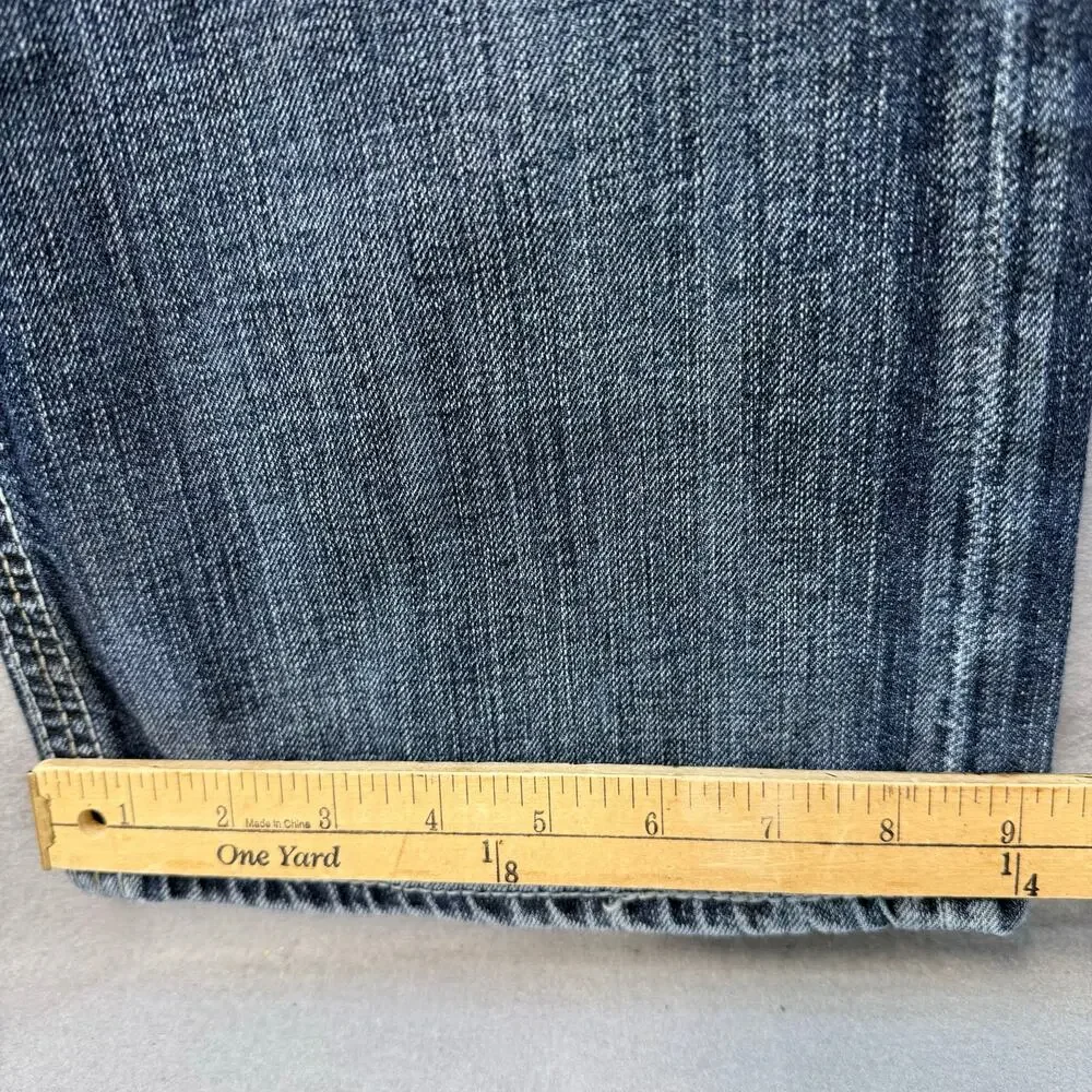 Big Star Men's Jeans 34R Blue Pioneer Regular Bootcut Leg Relaxed Fit Preppy